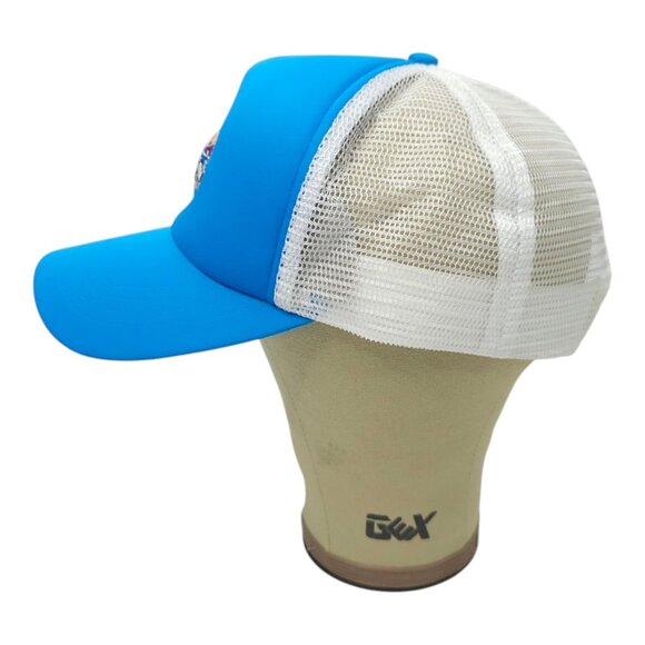 Wheel Of Fortune Mesh Snapback Cap Trucker Foam Embroidered Logo Baseball Hat - Picture 10 of 13